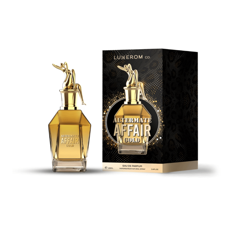 LUXEROM CO. ALTERMADE AFFAIR GOLD EDP DA 100 ml (equivalente JPG SCANDAL ABSOLUT)
 [Quantità minima per ordine è di 6 pezzi]