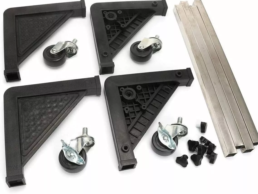 BASE SUPPORTO CON RUOTE PER FRIGORIFERO LAVATRICE ELETTRODOMESTICI MOBILE 60X70
