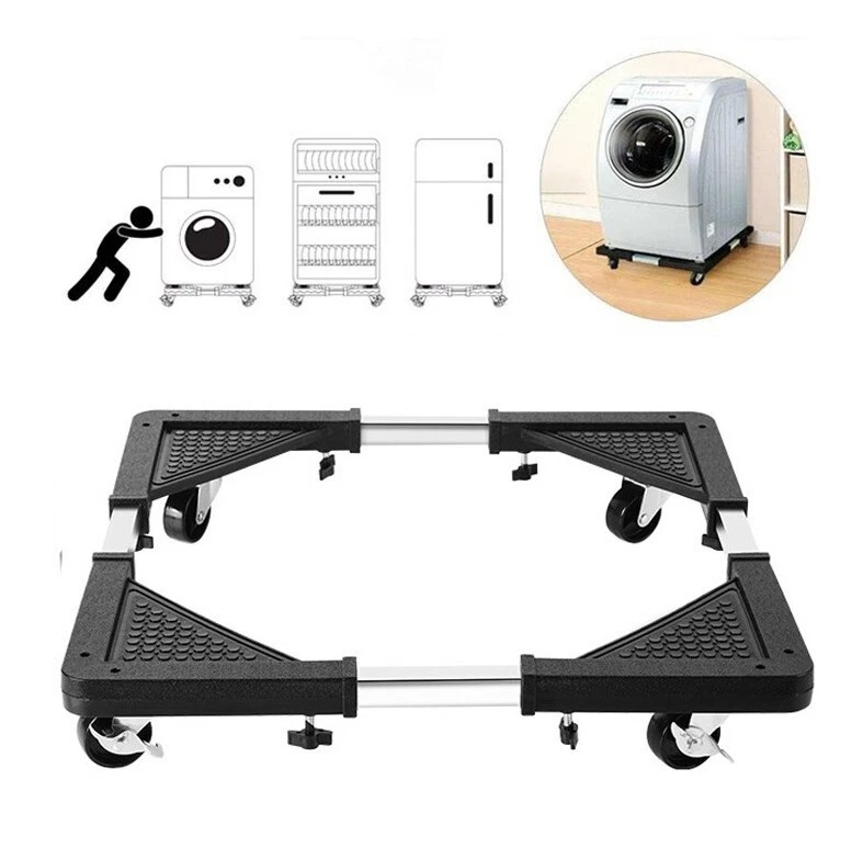 BASE SUPPORTO CON RUOTE PER FRIGORIFERO LAVATRICE ELETTRODOMESTICI MOBILE 60X70
