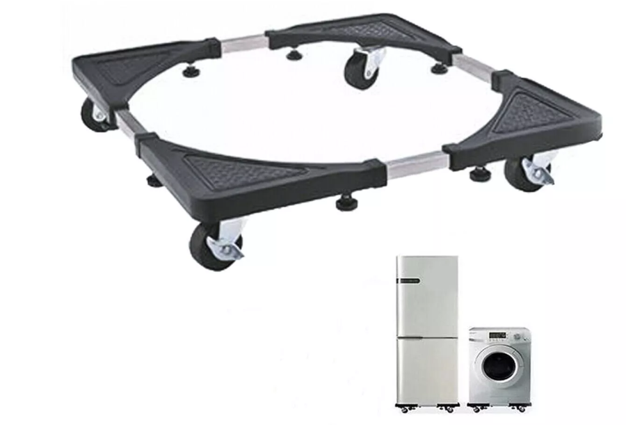 BASE SUPPORTO CON RUOTE PER FRIGORIFERO LAVATRICE ELETTRODOMESTICI MOBILE 60X70