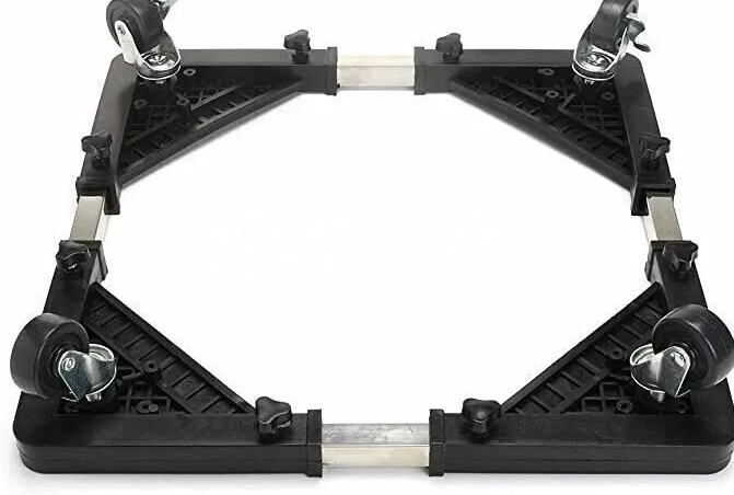 BASE SUPPORTO CON RUOTE PER FRIGORIFERO LAVATRICE ELETTRODOMESTICI MOBILE 60X70