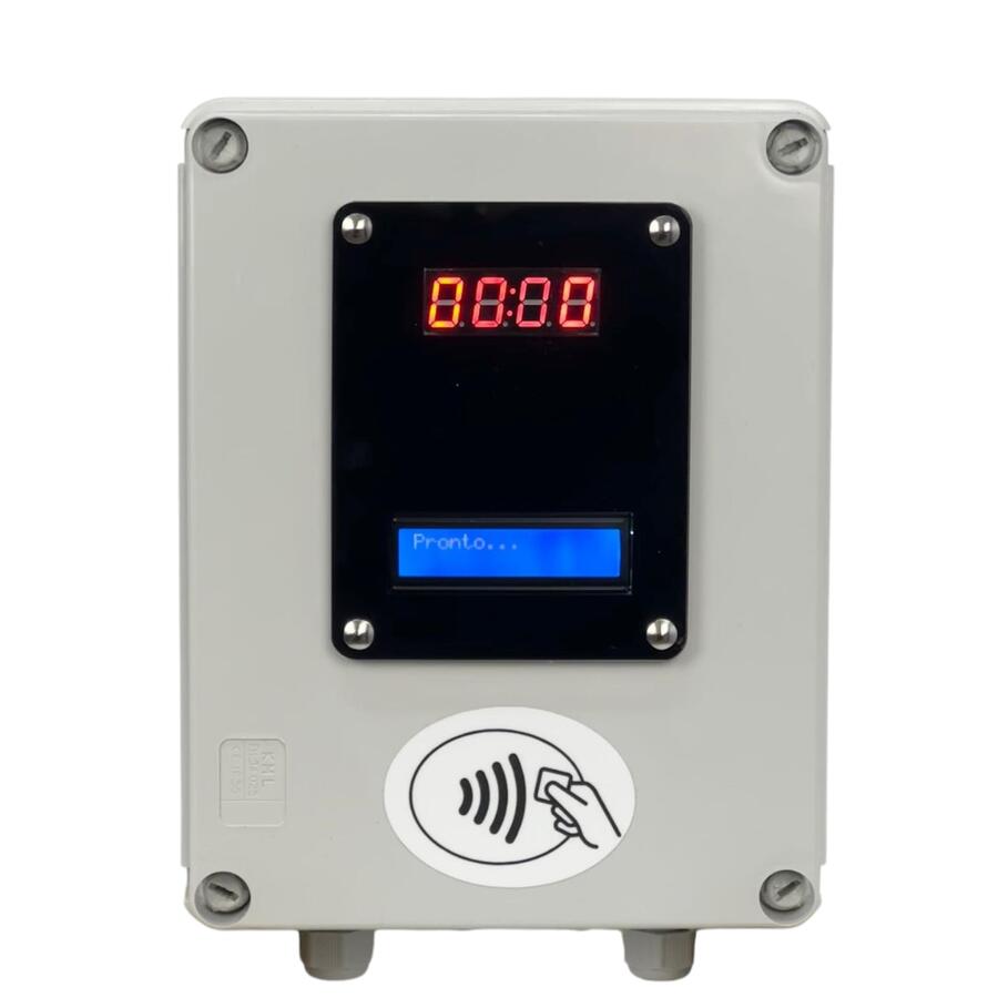 Lettore di Tessere ricaricabili per una Lavatrice o Asciugatrice (230Vac - 3500W) 
