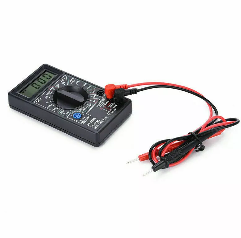 MULTIMETRO PROFESSIONALE CON CAVI ANALOGICO DISPOSITIVO DT-830B PROTEGGI DIODO