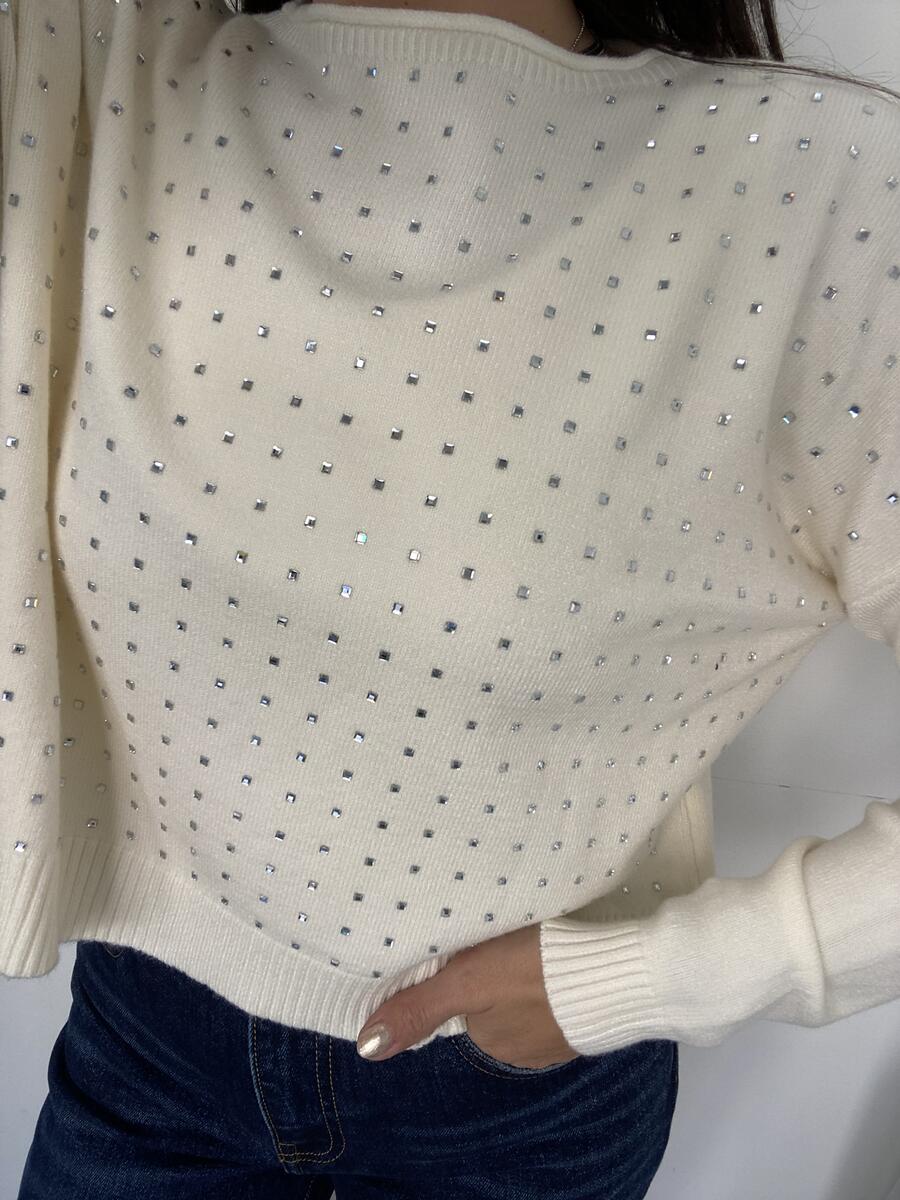 NOVITÀ Pull in viscosa con brillantini
