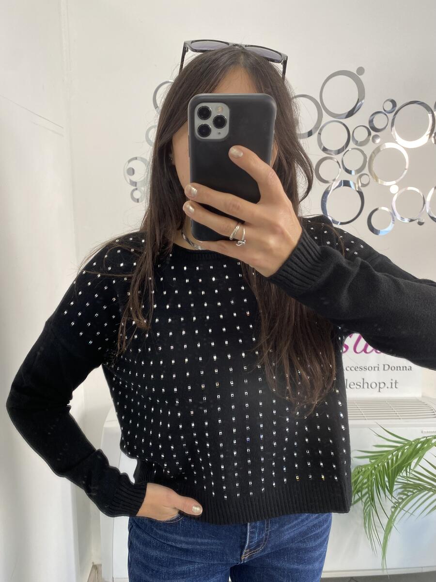 NOVITÀ Pull in viscosa con brillantini