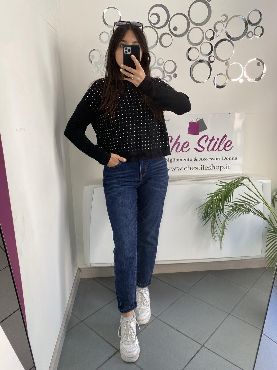 NOVITÀ Pull in viscosa con brillantini