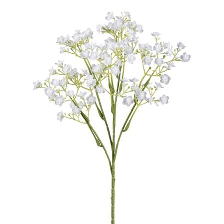 Gypso branch, 48cm, white