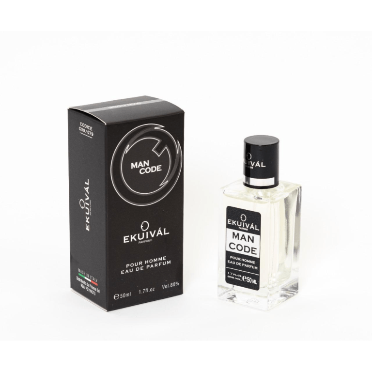EKUIVÁL PARFUME MAN CODE EDP 50 ml
 [Quantità minima per ordine è di 6 pezzi]