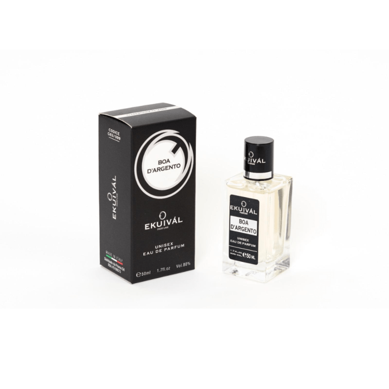 EKUIVÁL PARFUME BOA D'ARGENTO EDP 50 ml
  [Quantità minima per ordine è di 6 pezzi]