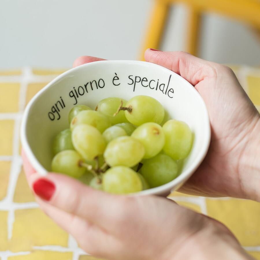 Simply Day - Set 2 Coppette in gres Ogni giorno è speciale Ø12.6