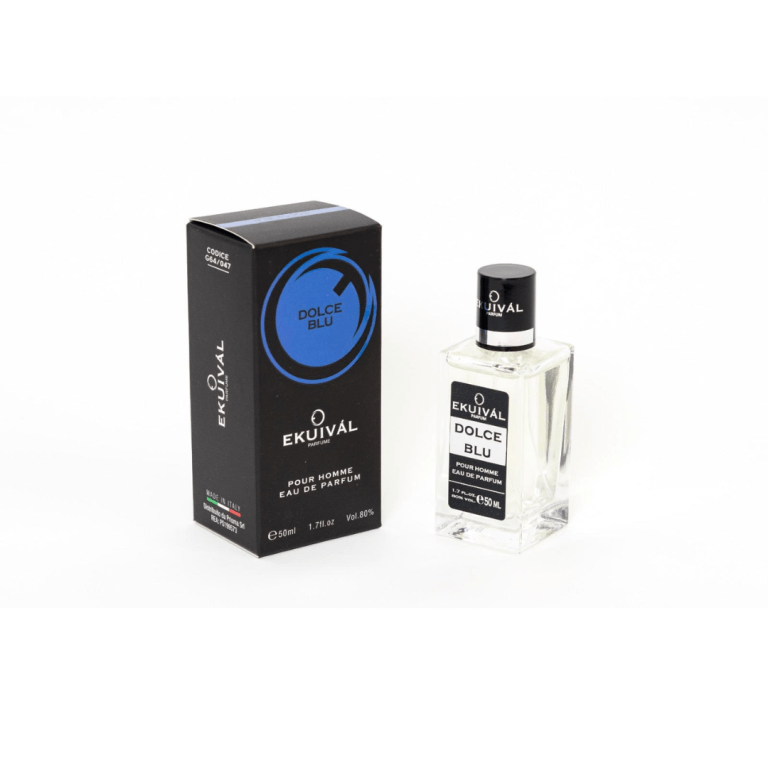 EKUIVÁL PARFUME DOLCE BLU EDP 50 ml
  [Quantità minima per ordine è di 6 pezzi]
