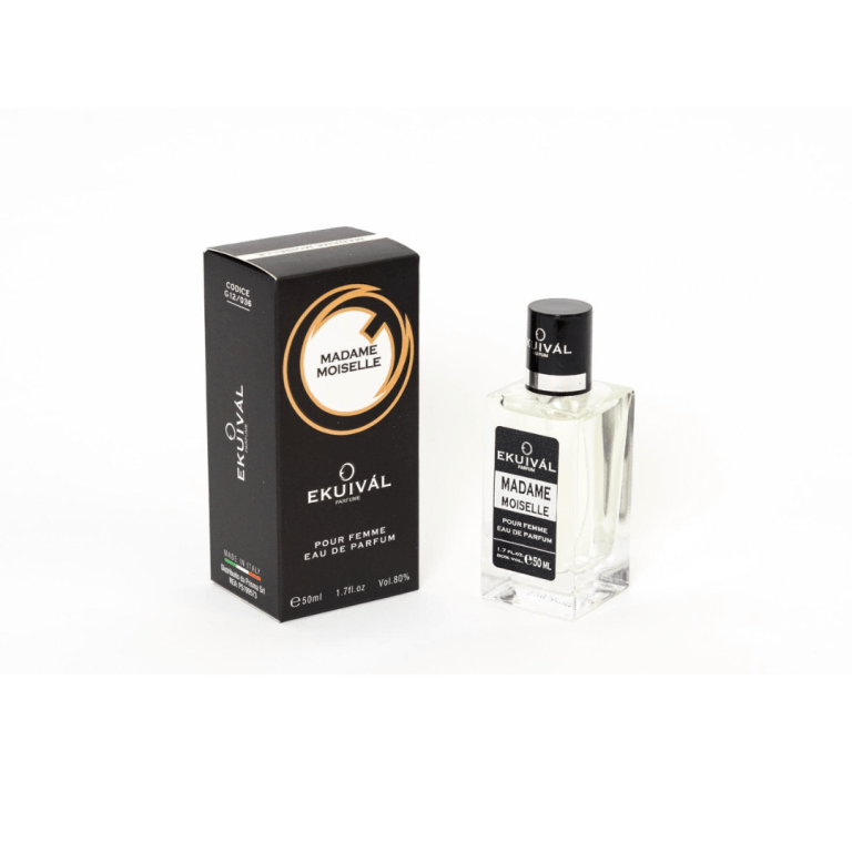EKUIVÁL PARFUME MADAME MOISELLE EDP 50 ml
  [Quantità minima per ordine è di 6 pezzi]