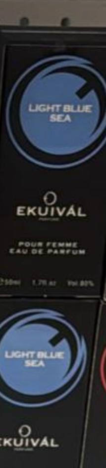 EKUIVÁL PARFUME LIGHT BLUE SEA EDP 50 ml
  [Quantità minima per ordine è di 6 pezzi]