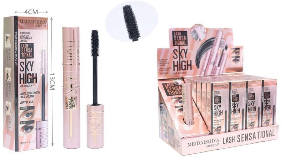 MEIDAISHIYA SKY HIGH MASCARA (Dupe MAYBELLINE)
 [Conf.da 24 pezzi]