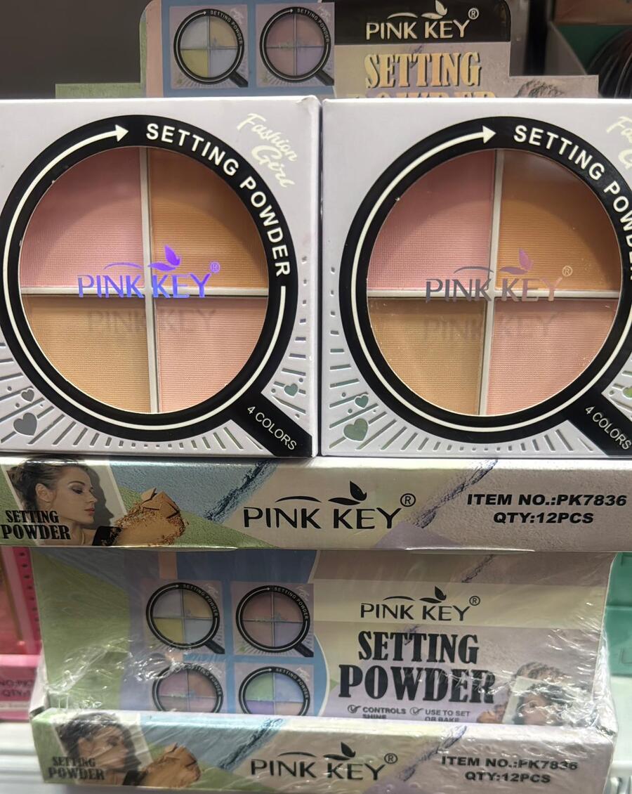 PINK KEY SETTING POWDER
 [Conf.da 12 pezzi]