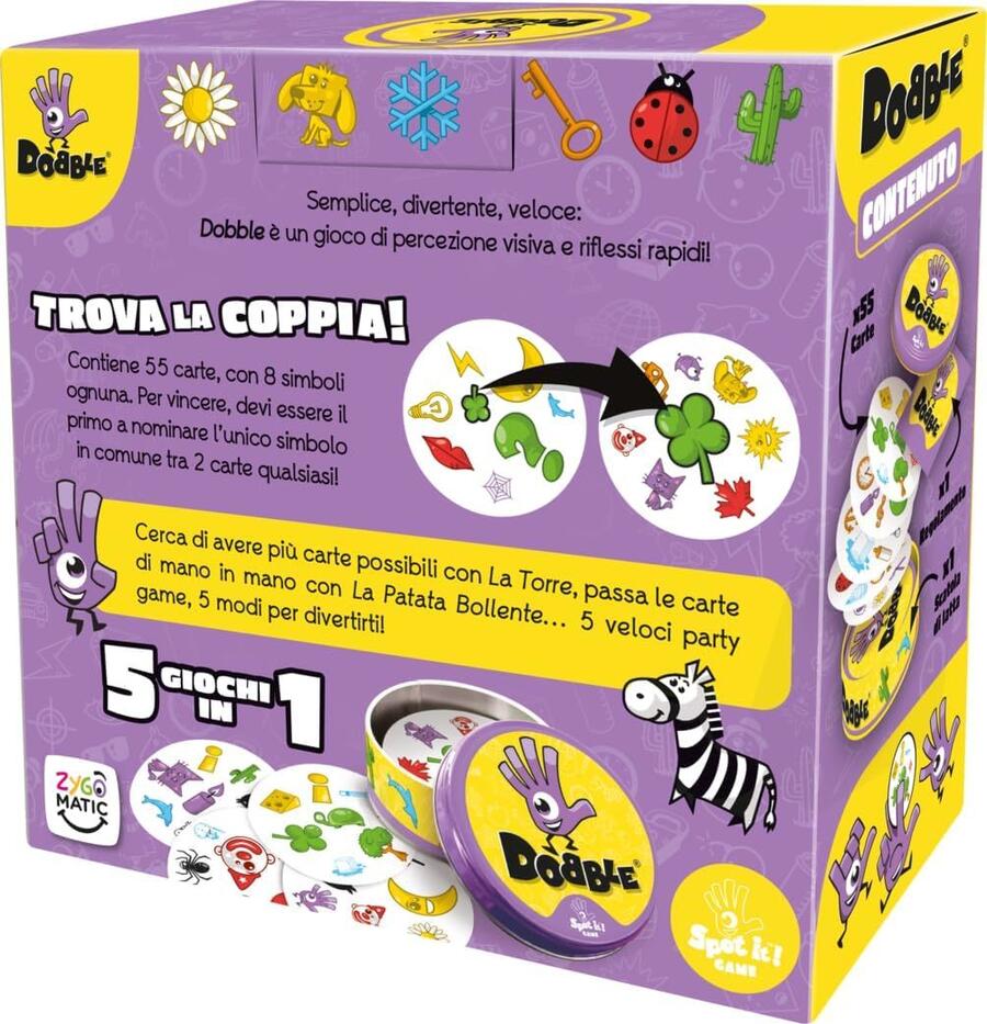 Dobble Gioco da tavolo - Asmodee - 112006 - 6+