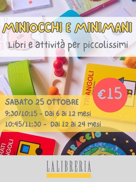 MINIOCCHI E MINIMANI - Ottobre 2025