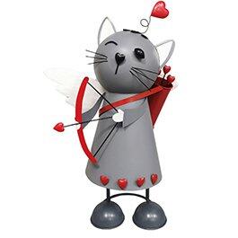 Gatto con arco e freccia