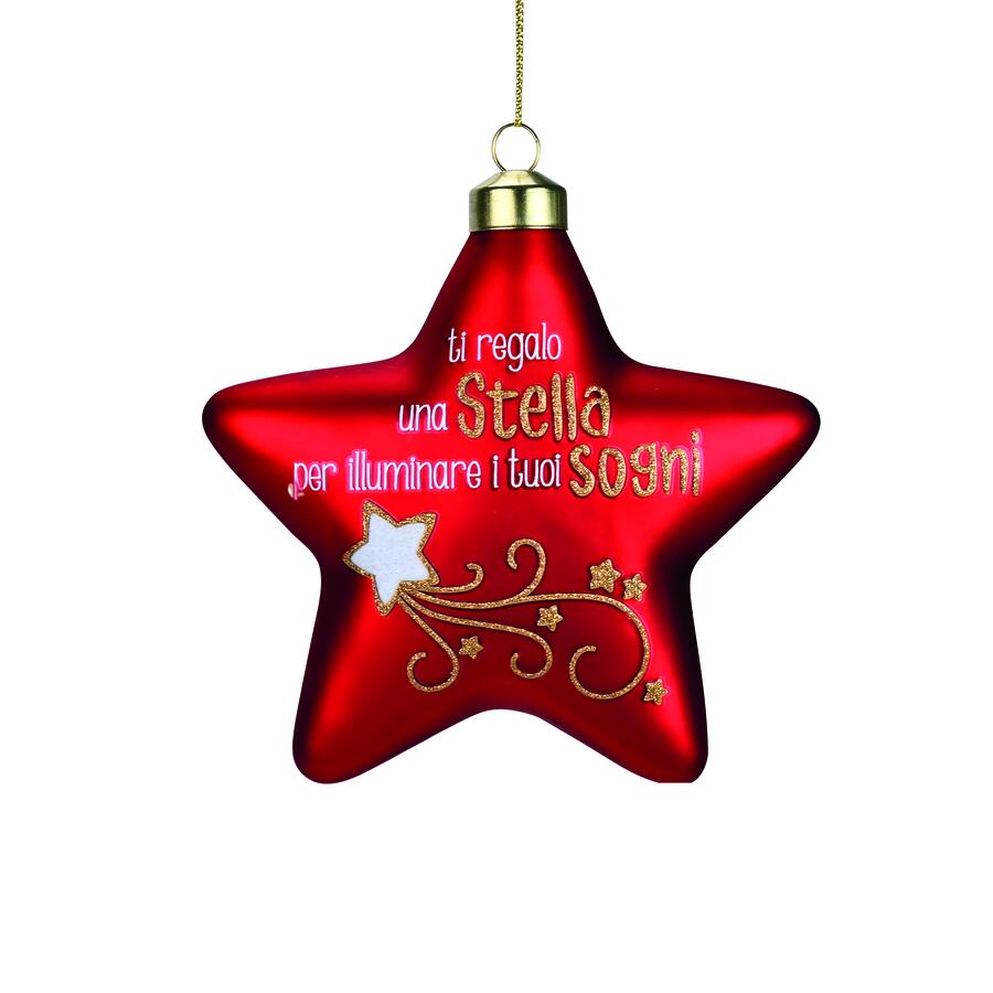 Wald - Natale 2025 - Addobbo Stella "Ti regalo una stella"