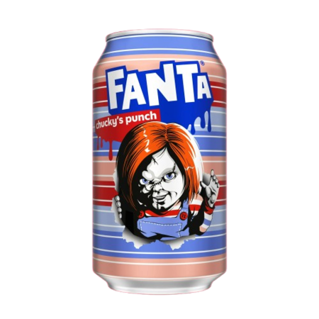 Fanta Chucky's punch 355ML USA Halloween limited edition