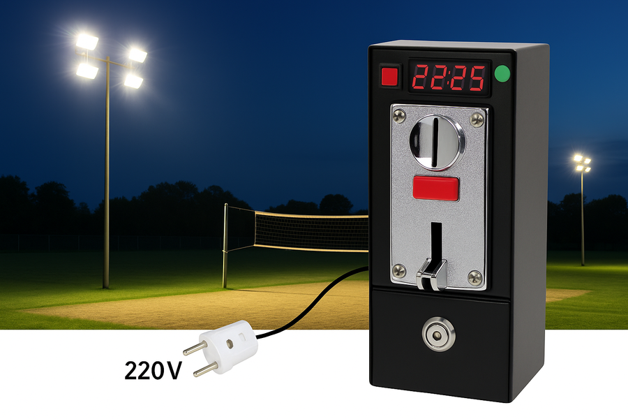 Gettoniera per impianto Luci - Max 1900W