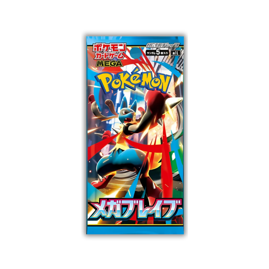 Pokémon mega brave busta 5 carte(japan) 