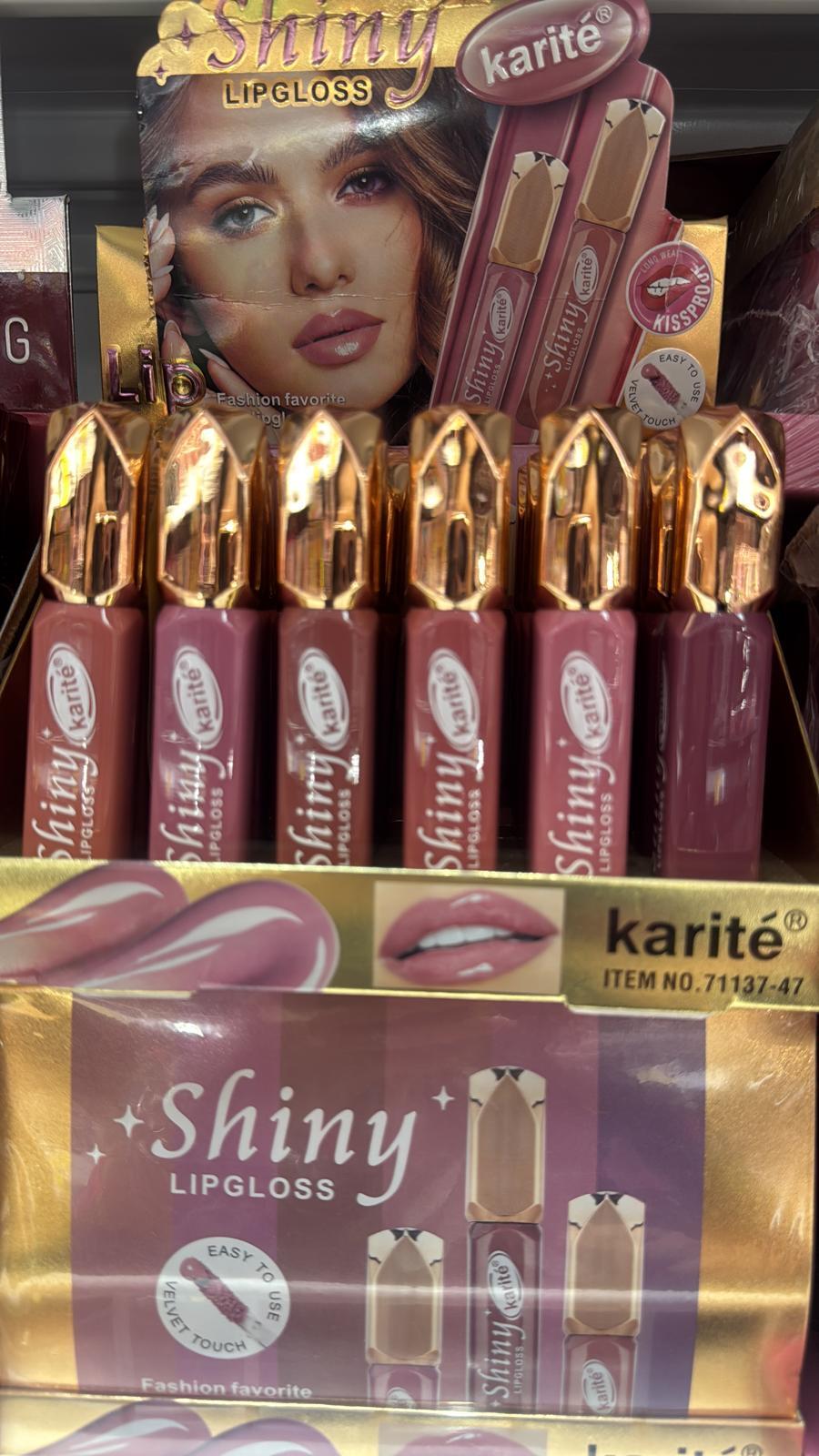 KARITE' SHINY LIP GLOSS
 [Conf.da 24 pezzi ]