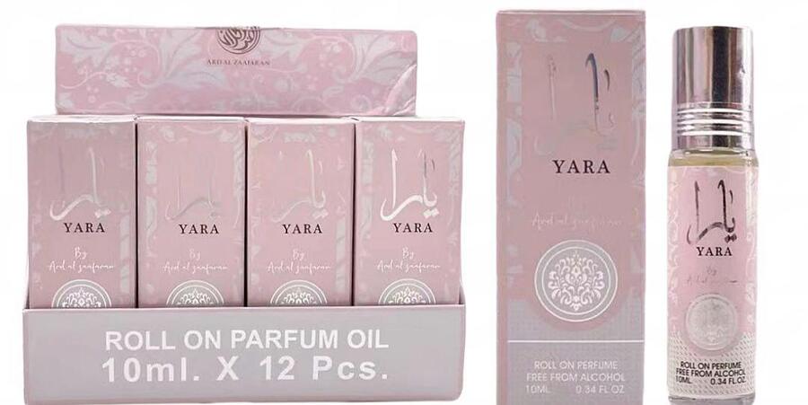 ARD AL ZAAFARAN ROLL ON PARFUM OIL YARA DA 10 ml [Conf.da 12 pezzi]