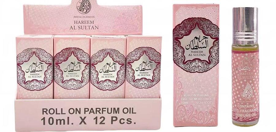 ARD AL ZAAFARAN ROLL ON PARFUM OIL PURE HAREEM AL SULTAN DA 10 ml [Conf.da 12 pezzi]