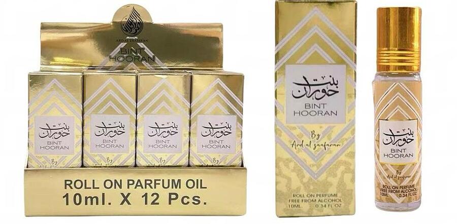 ARD AL ZAAFARAN ROLL ON PARFUM OIL BINT HOORAN DA 10 ml [Conf.da 12 pezzi]