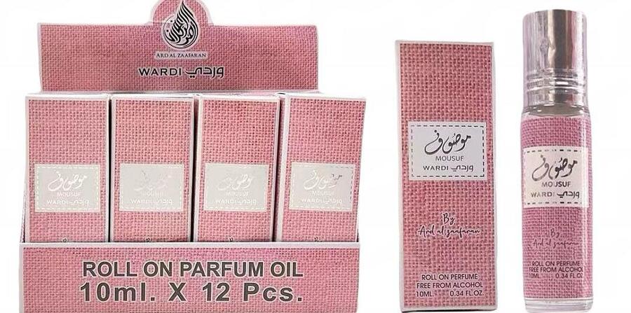 ARD AL ZAAFARAN ROLL ON PARFUM OIL MOUSUF WARDI DA 10 ml [Conf.da 12 pezzi]
