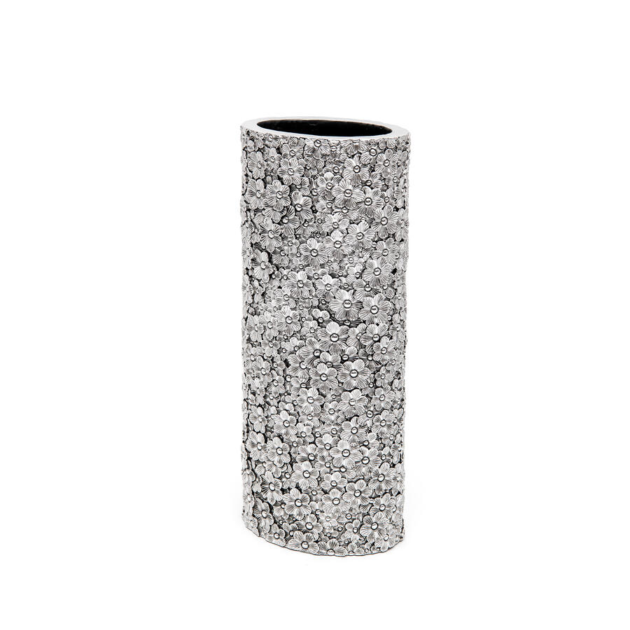 Sequenze - Vaso Floreale Argento h.30 cm