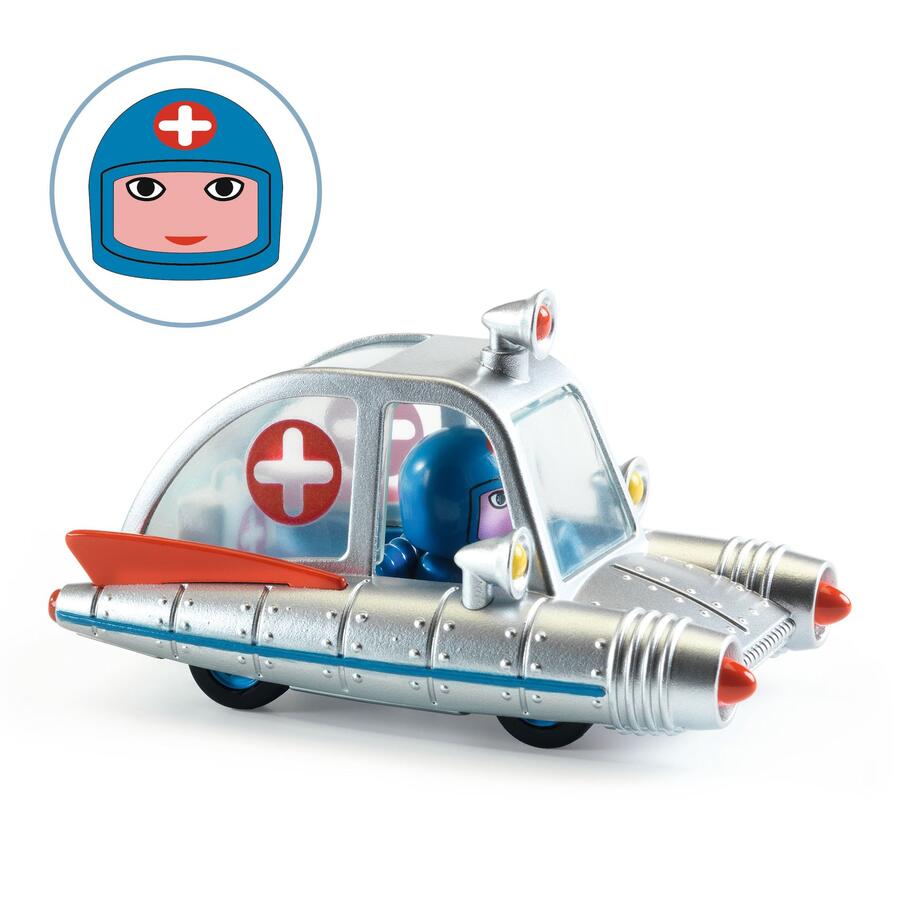Space Ambulance - Crazy Motors Djeco