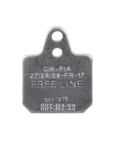 PASTIGLIA FRENO FREELINE 40 X 38 HF GRIGIA