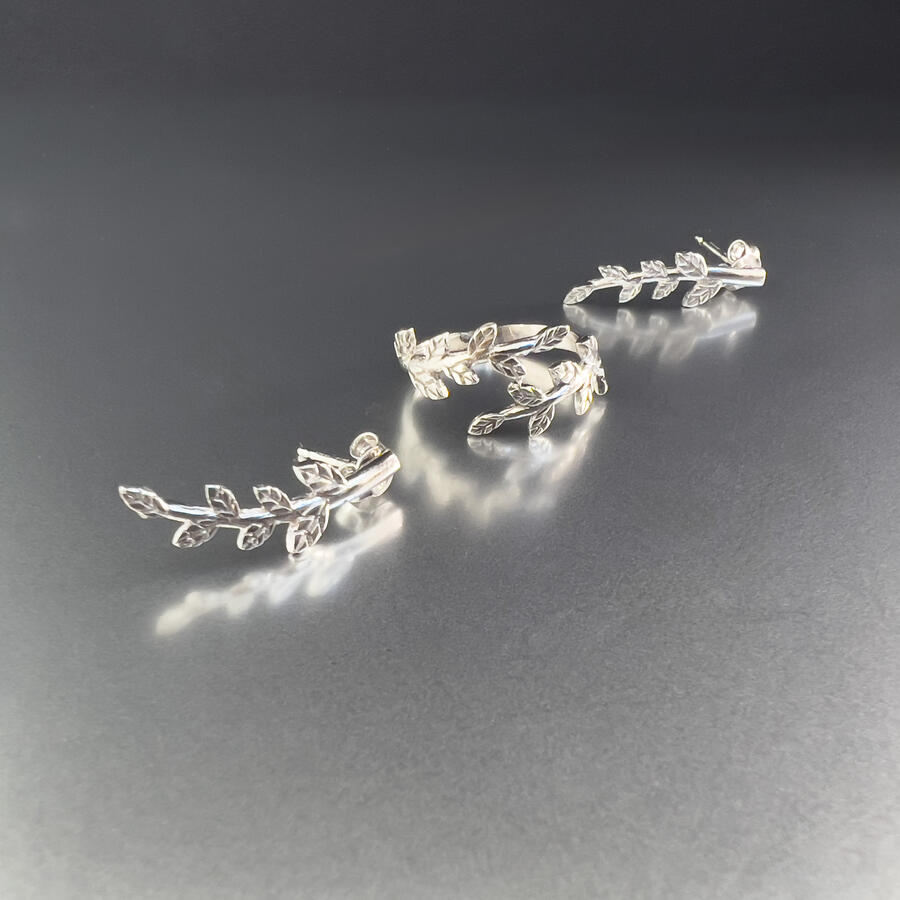 Orecchini foglie d’alloro