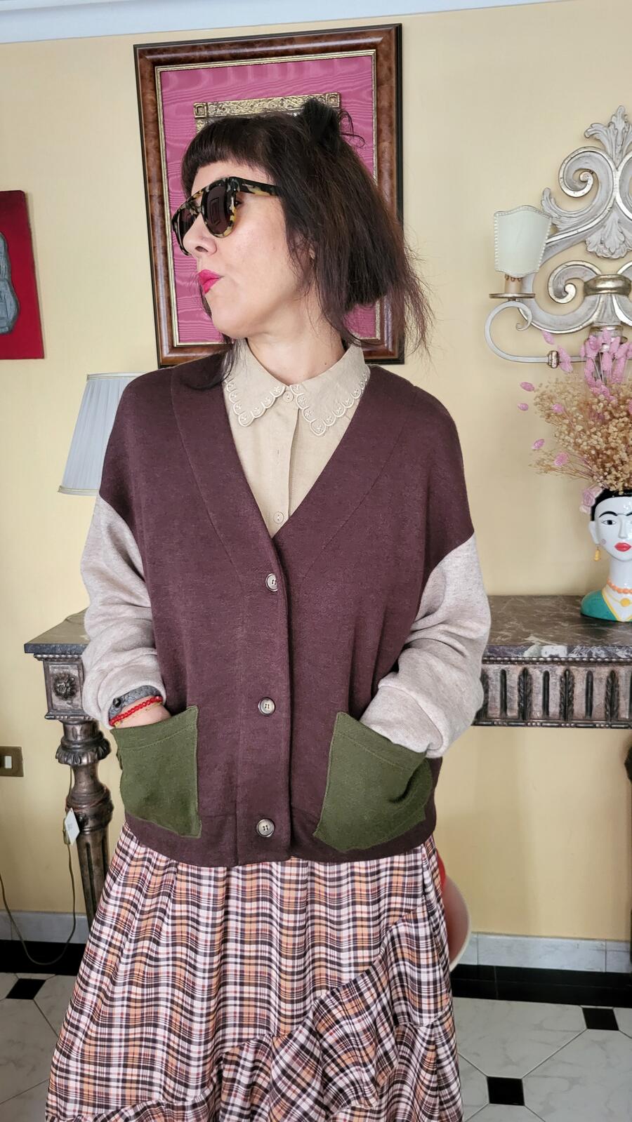Cardigan Multicolore 