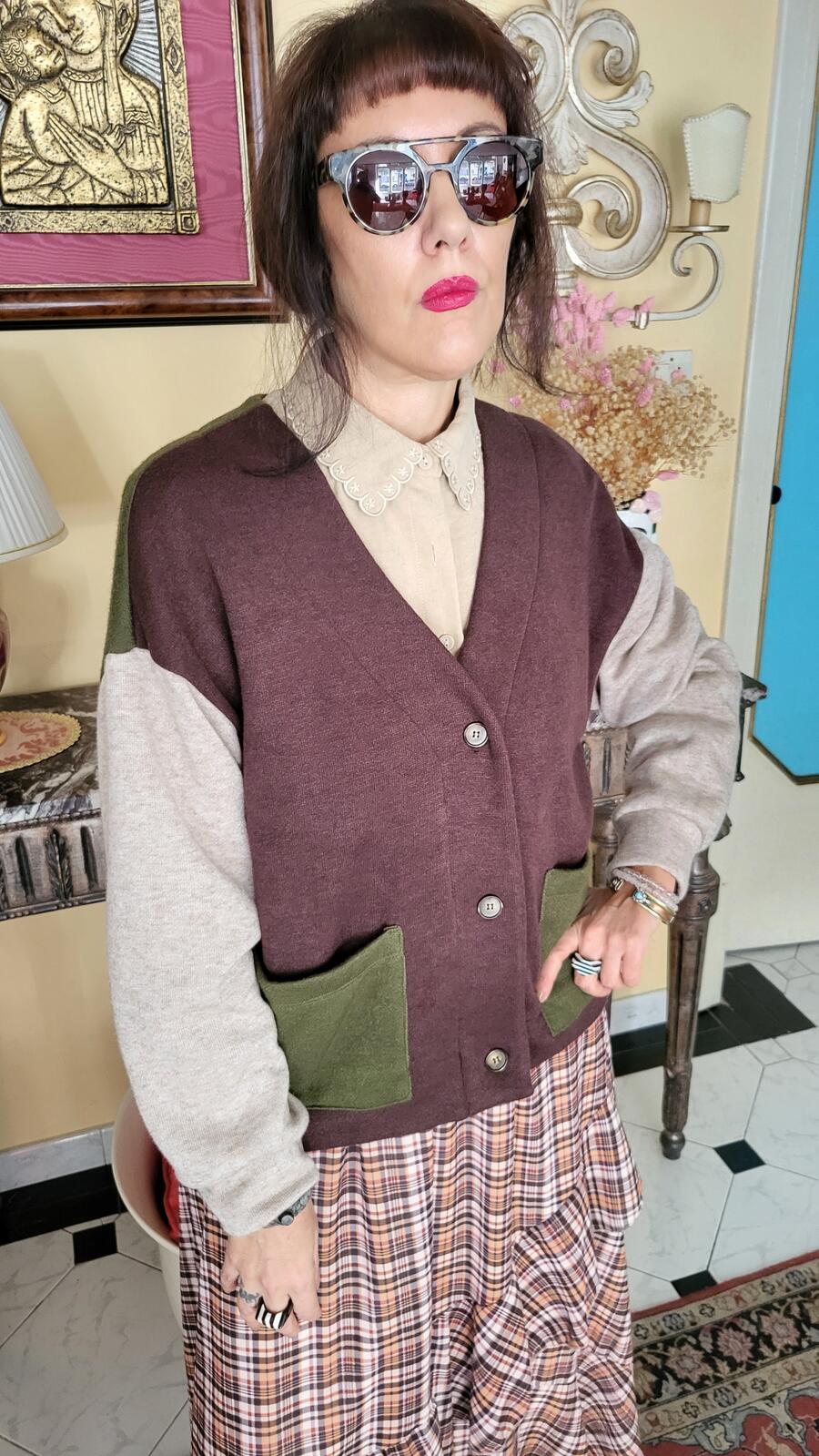 Cardigan Multicolore 