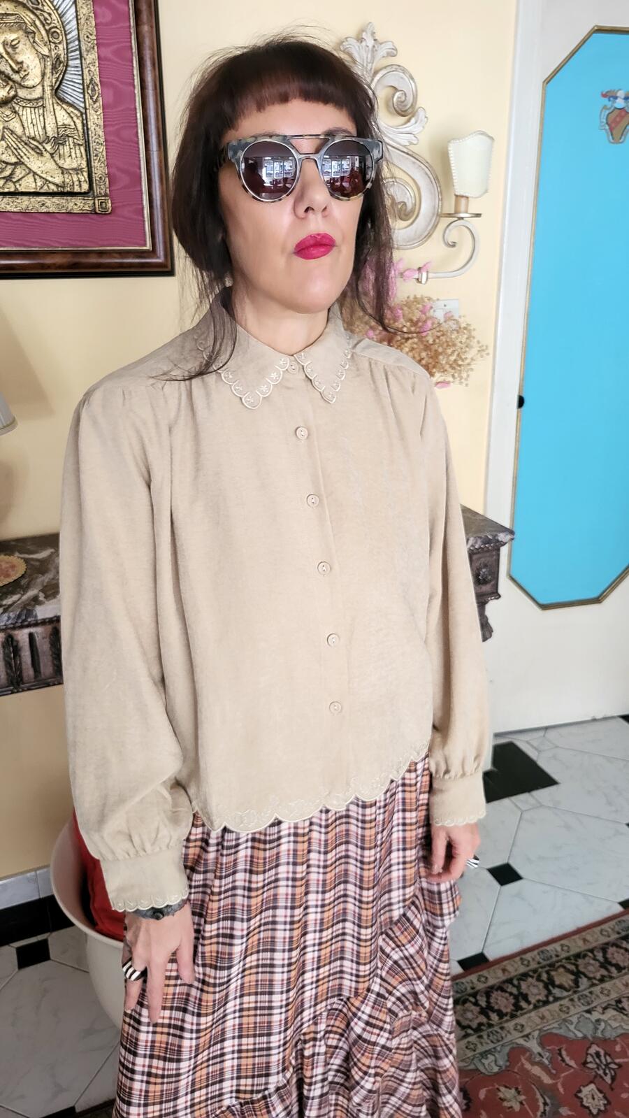 Camicia Ricamo