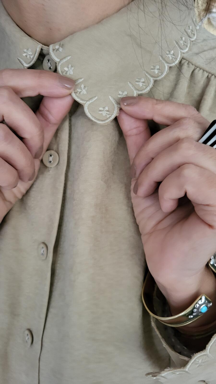 Camicia Ricamo