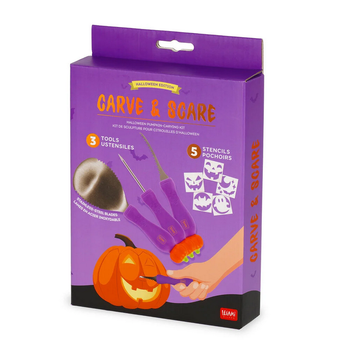 Kit per intagliare zucca di Halloween