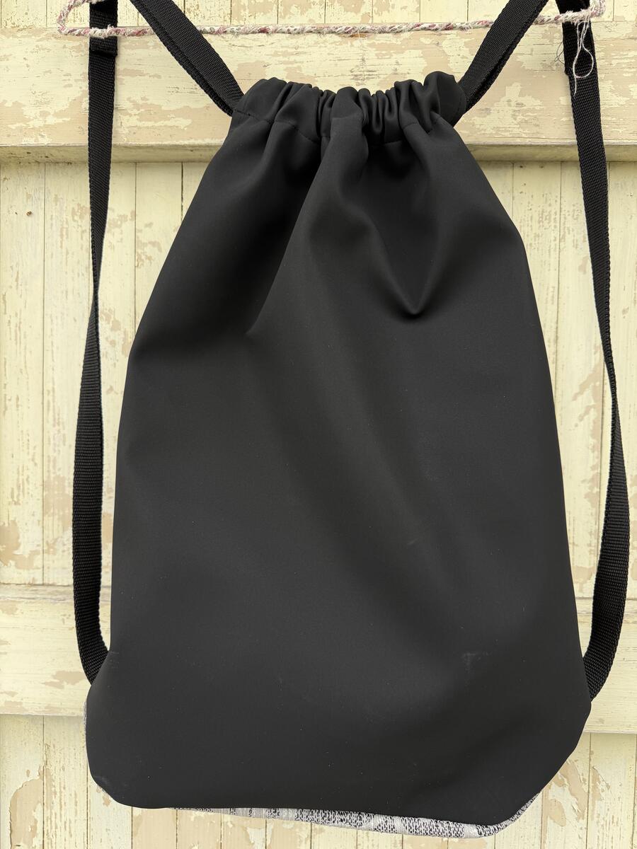 Zaino grigio nero 