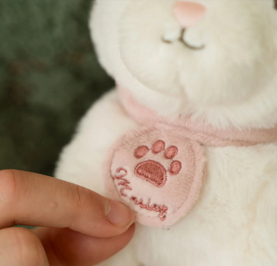 Peluche gattina Marley con trasportino