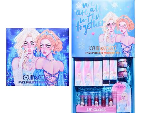 KEVIN & COCO FACE PALETTE MAKE UP SET
 [Conf.da 3 set]