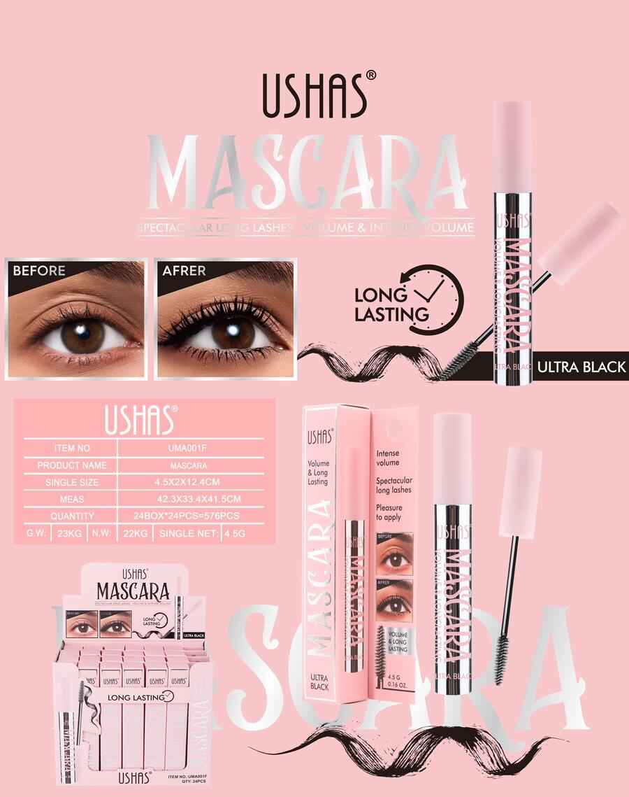 USHAS MASCARA LONG LASTING
 [Conf.da 24 pezzi]