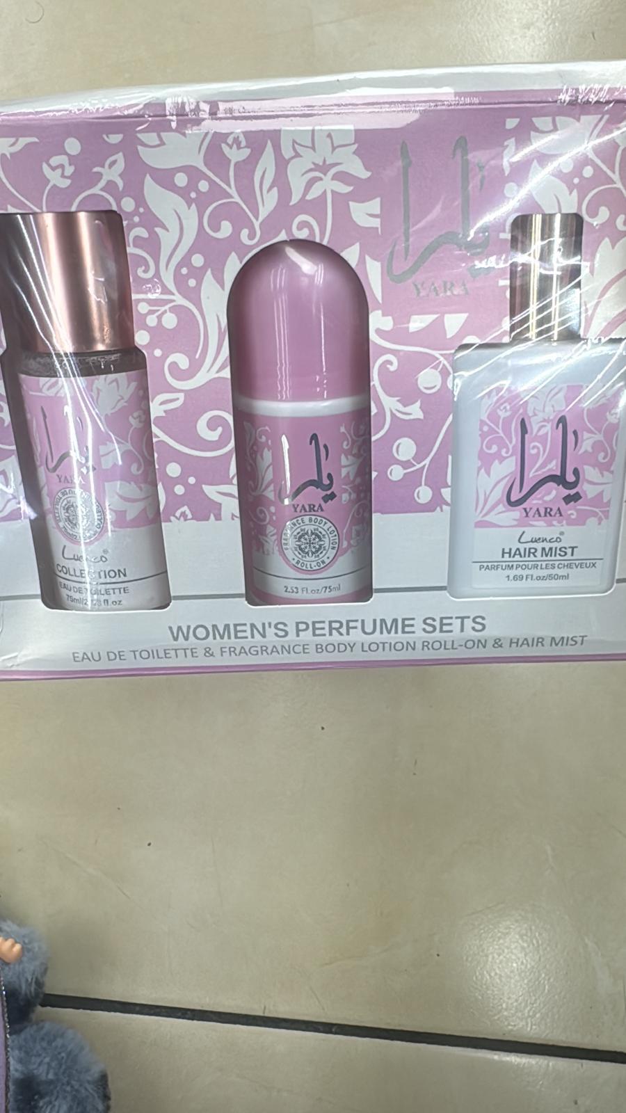 LUENCO WOMEN'S PERFUME SETS
 [Conf.da 3 set]