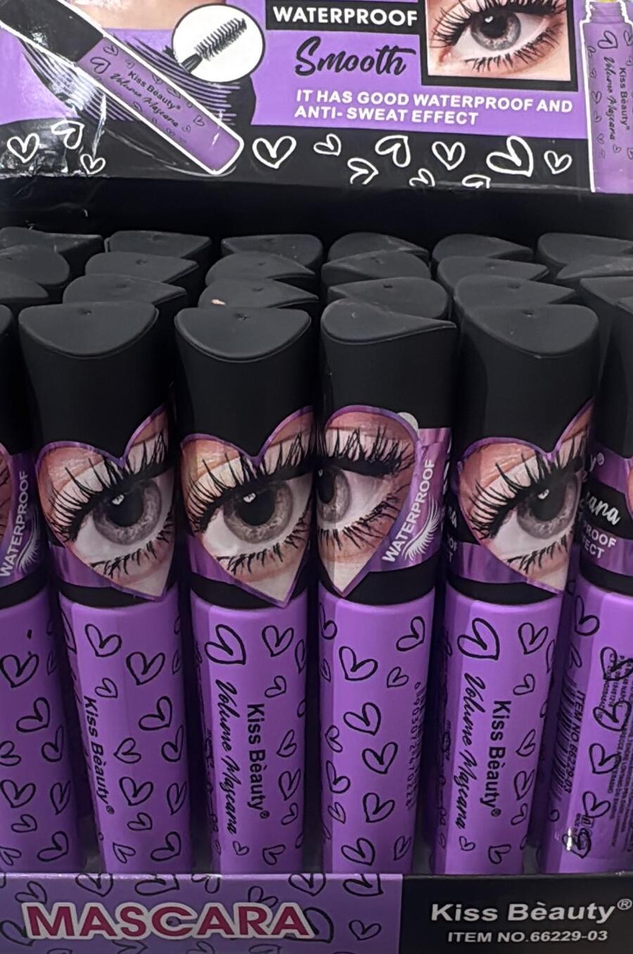 KISS BEAUTY MASCARA WATERPROOF SMOOTH
 [Conf.da 24 pezzi]
