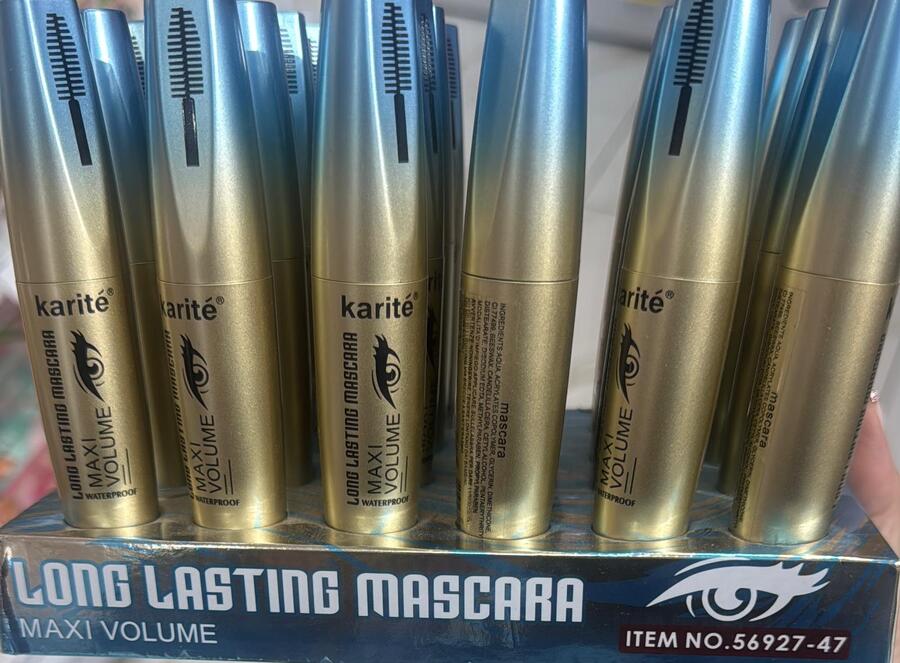 KARITE' LONG LASTING MASCARA MAXI VOLUME 
 [Conf.da 24 pezzi]