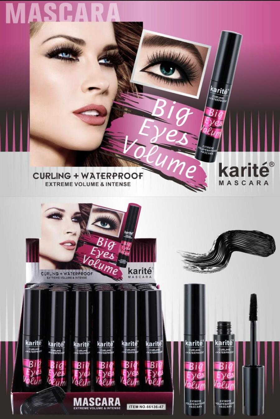 KARITE' MASCARA BIG EYES VOLUME [Conf.da 24 pezzi]