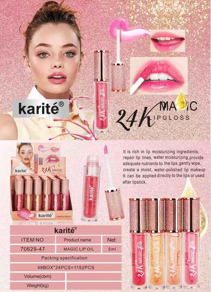 KARITE' MAGIC 24 K MAGIC LIP OIL
 [Conf.da 24 pezzi]