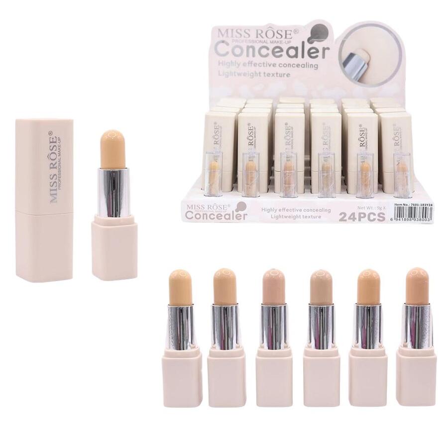 MISS ROSE  CONCEALER+ TESTER
 [Conf.da 24 pezzi]